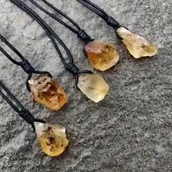Enhances concentration and revitalises the mind. It releases negative traits, depression, fears and phobias. Citrine is...