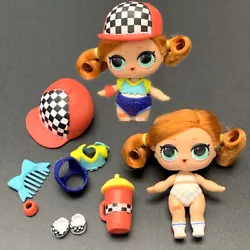 1 LOL Surprise Doll Sk8er Grrrl Redhead Skater Makeover Series HairGoals Girl Toys. Great gift & collection for LOL...