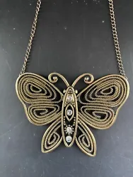 Necklace Large Butterfly.