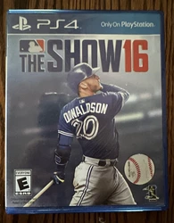 MLB: The Show 16 (Sony PlayStation 4, 2016). Includes original case with disc. Disc is almost flawless with little to...