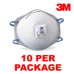 3M 8271 P95. PARTICULATE RESPIRATOR FACE MASK. 3M COOL FLOW EXHALATION VALVE: Reduces heat build-up inside the...