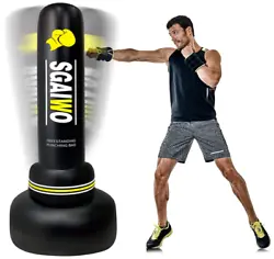 【Freestanding Punching Bag with Stand】: Standing approx. 【Importan Notes for this Adults Stand Punching Bag】 :...