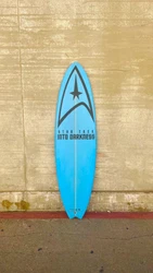 Surfboard used for official promotional photoshoot in Bondai, Australia for the premiere of Star Trek: Into Darkness,...