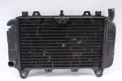 This radiator is in good condition and shows normal signs of wear. Removed From: kawasaki with miles.