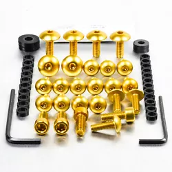 Le kit visserie carenage comprend toutes les vis pour remplacer les fixations visibles sur les carenages lateraux,...