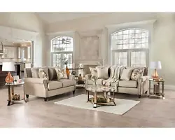 Pillows included! Together they will turn any room into a comfortable and visual delight. Sm2676-LV/ Loveseat....