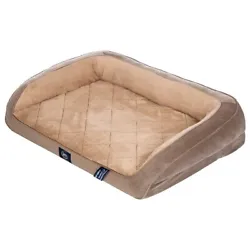While the therapeutic orthopedic foam base provides a supportive layer, ideal for older or active dogs. The ultra-plush...