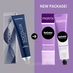 Are enhanced with bond protection technology. Matrix SoColor Beauty Extra Coverage Color 3oz. Otherwise, everything you...