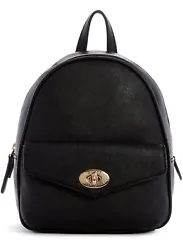 New GUESS Factory Womens Willie Logo BackpackColor: Black Size: Small ( Dimensions 7.75