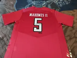 Patrick Mahomes Autographed Game Jersey, Texas Tech Red Raiders, JSA Hologram. Here we have an Autographed Patrick...