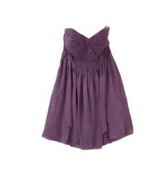 JENNY YOO Formal Lux Chiffon Dress Womans Size 16 Purple Strapless. For Bridesmaid, Prom, Formal occasion. Purple...