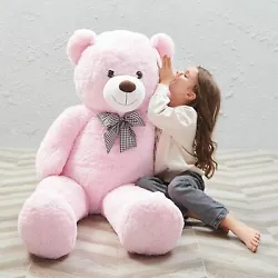 HIGH QUALITY: We use safe materials to make our teddy bear plush toys, so dont worry,buy it. Use age:3+ years old....