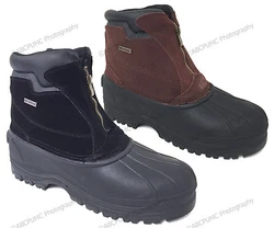 Style: Snow, Winter. Suede Leather Upper, Thinsulate, Insulation for Warmth, Padded Collar, Front Zipper for Easy...