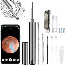 Otoscope with high quality 1296P(3.0MP lens) full HD resolution can provide superior clear image. 【Great...