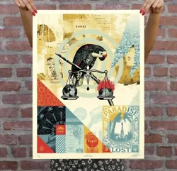 Shepard Fairey Obey screen print titled 