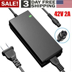Input:100-240VAC,50/60Hz,1.5A Output:42---2000mA. Output: DC 42V 2A. Color: Black. Input: AC 110V-240V 50 - 60Hz.