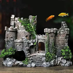 Function: Decorate the castle. --resin material, beautiful and durable, Clean, beautiful and hygienic; Put it into the...