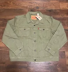 Amazing and durable Levi Strauss denim quality, now in your favorite jacket. Functional button up front and pockets....
