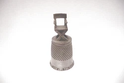 IF MORE PICTURES ARE NEEDED, I WILL DO MY BEST ESPECIALLY WITH THE WORDING INSIDE THE THIMBLE. FEATURING A TOPPER OF...