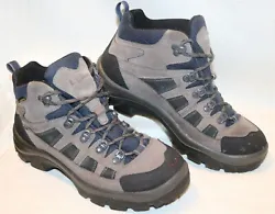 Vibram Soles. LL Bean Gore-Tex Leather Trail Hiking Shoes Boots. Made In Italy.