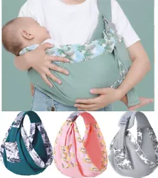 1Pcs Newborn Infant Baby Carrier. Our lightweight fabric makes the Hip Baby Wrap cooler for baby and easy to...