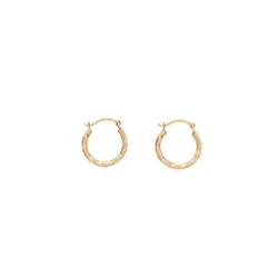 COMFORT FIT: These 14K Solid Gold Hoop Earrings will hang comfortably from your ears. 14k gold is also a great gift for...