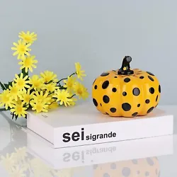 Size: Short Pumpkin 6.29 7.87in / Tall Pumpkin 8.07 6.29in. The polka dot represents the romance and elegance of the...