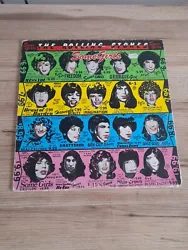 Cd Vinyl 33 Tours  Some Girls  The Rolling Stones. Vinyle en très bon état,  pochette cartonnée avec quelques signe...