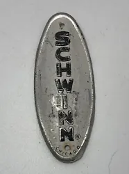 Vintage OEM Schwinn Head Tube Badge Emblem Good Condtion. OEM Chicago Schwinn. Raw so you can CUSTOMIZE TO YOUR BIKE!...