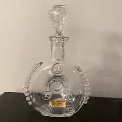 Baccarat Remy Martin Lois XII rate Crystal decanter. Base is signed E Remy Martin &CCognac FranceEtched is #473Made in...