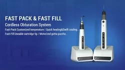 •Motorized handpiece precludes voids and makes obturation homogenous, predictable, and accurate, eliminates hand...