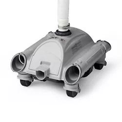 MPN 28001E. Model 28001E. Intex automatic pool cleaner has a small brush underneath its cleaner base that can sweep the...