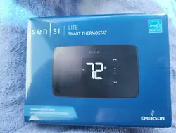 Upgrade your homes temperature control system with the Emerson Sensi Lite ST25 Wi-Fi Smart Programmable Thermostat....