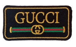 Stitching on Patch with single needle. Embroidered Patch. Premium Needle used for embroidery.