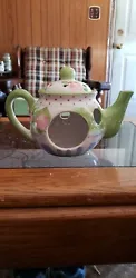 Up for sale is a ceramic teapot style candle holder made by the Reflections company. The candle holder is still in its...