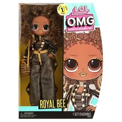 LOL Surprise 560555 Royal Bee Fashion Doll with 20 Surprises.