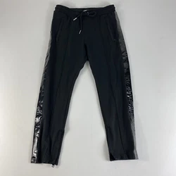 Diesel Sweatpants Joggers Pants Ankle Zip Drawstring Size M Black Trousers Men’sA26-24PLEASE SEE MEASUREMENT PHOTOS...