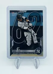 Available From Oct 5, 2022. Available Until Oct 6, 2022. Baseball Player Aaron Judge. Product Type Base Card. We stand...