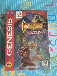 Castelvania Bloodlines sega GENESIS NTSC.