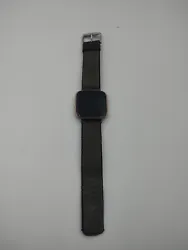 Fitbit Versa (1st Gen) Smart Watch - Rose Gold. Shows signs of wear. Band will be replaced with a new one.