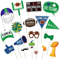 These funny party photo booth accessory are made of high-quality paper and bamboo. The photo booth accessory have 18...