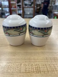 Spice up your dining table with this beautiful set of Pfaltzgraff Forest Salt and Pepper Shakers.