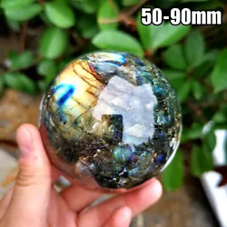 1 x Crystal stone. Shape: Ball. Size: 6cm,8cm.