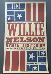RYMAN AUDITORIUM. WILLIE NELSON. MARCH 3, 2015 (Night 1 ). NASHVILLE, TN. Night Life. Been to Georgia on a Fast Train....