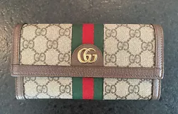 GUCCI Ophidia GG Continental Large Wallet. Feel free to ask for more information if needed. I do my very best to...