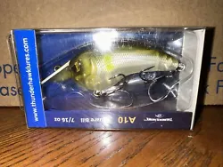 Catch more bass with the Thunderhawk A10 Square Bill Crank-bait Fishing Lure. This lure is perfect for freshwater...