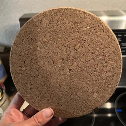IKEA HEAT Round Cork Trivet 7