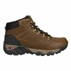 These boots from Swiss Tech are a must-have for your next hiking adventure. These shoes feature a leather upper and...