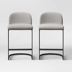 •2pk counter height barstool gives you extra seating •Upholstered seat and back create a comfy sitting arrangement...