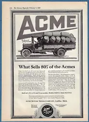 Original magazine ad from 1920.